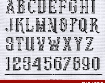 Western Cowboy Font: Wild West Style (Digital Download)