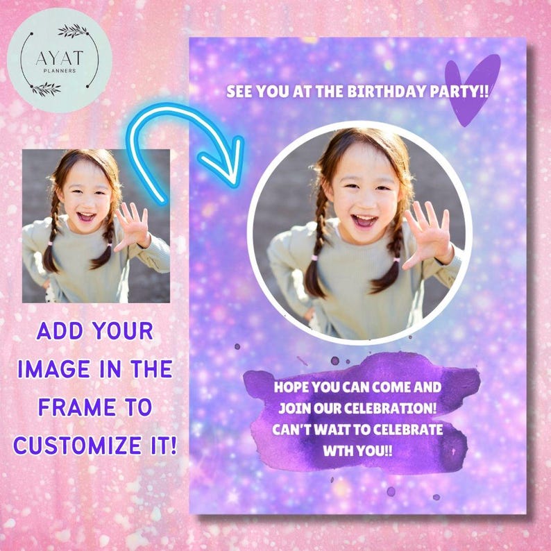 Kpop birthday, kpop demon hunters, kpop birthday invite, demon hunters invite, kpop invitation, birthday invitation, kpop invite, kpop demon hunter, kpop, kpop party invite, kpop party, canva template, demon hunters.