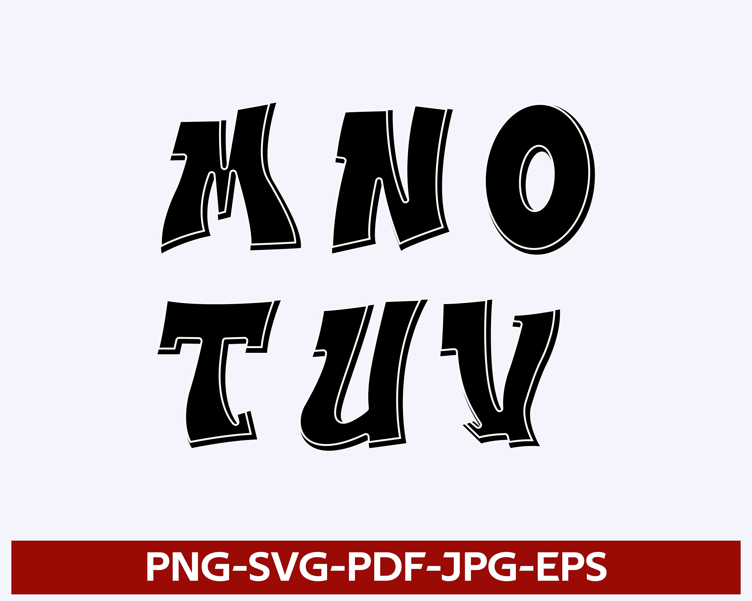 Dripping Graffiti Font: Bubble Style (digital Download) - Etsy