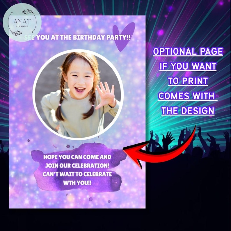 Kpop birthday, kpop demon hunters, kpop birthday invite, demon hunters invite, kpop invitation, birthday invitation, kpop invite, kpop demon hunter, kpop, kpop party invite, kpop party, canva template, demon hunters.
