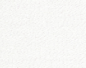 Zweigart Snow Glitter (1111) Cashel 28 Count Linen Even Weave Fabric - various size options