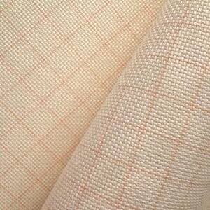 Zweigart Aida-Stoff 18 Fadenzahl - 50x50cm Cremefarben Für Kreuzstich