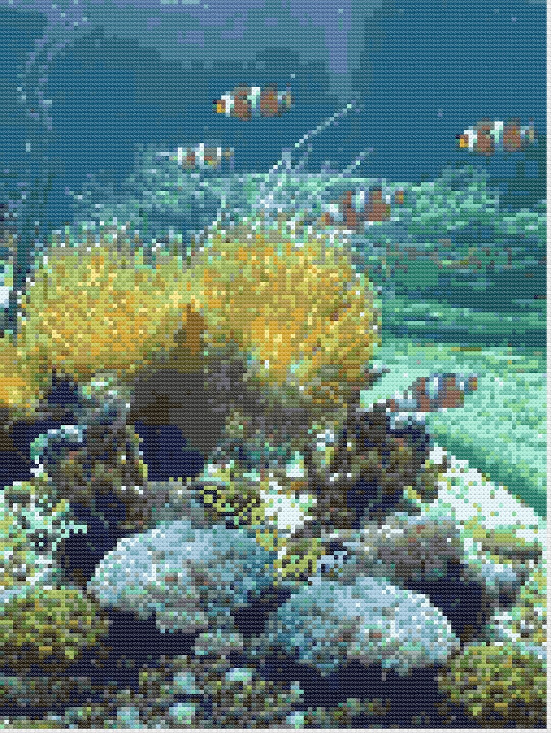 Under the Sea Sampler Cross Stitch Digital Download - Etsy
