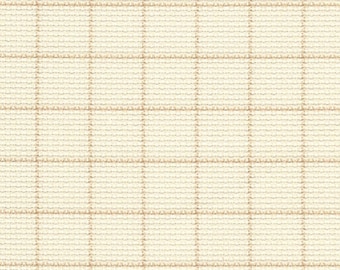 Tela Aida Zweigart Easy Count color crema de 14 hilos para punto de cruz - varias opciones de tamaño
