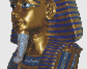 Pharoah Cross Stitch Digital Download