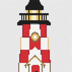 Lighthouse Cross Stitch Digital Download