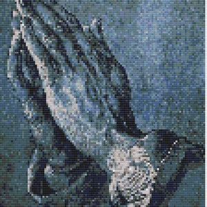 Durer Praying Hands Cross Stitch Digital Download