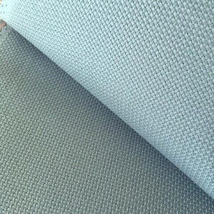 Zweigart Antique Misty Blue 16 Count Aida Cross Stitch Fabric - various size options