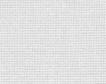 14 count (100) White Zweigart Aida Cross Stitch Fabric - Various size options