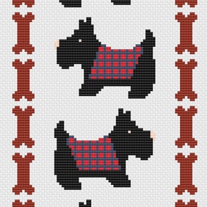 Give a Dog a Bone Cross Stitch Digital Download
