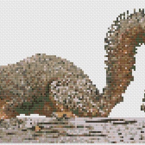 Squirrel Cross Stitch Digital Download