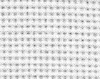 Zweigart White (100) 18 Count Aida Cross Stitch Fabric - various size options
