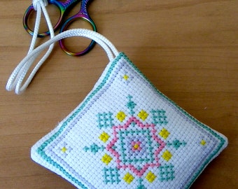 Geometric Scissor Keeper Cross Stitch Digital Download