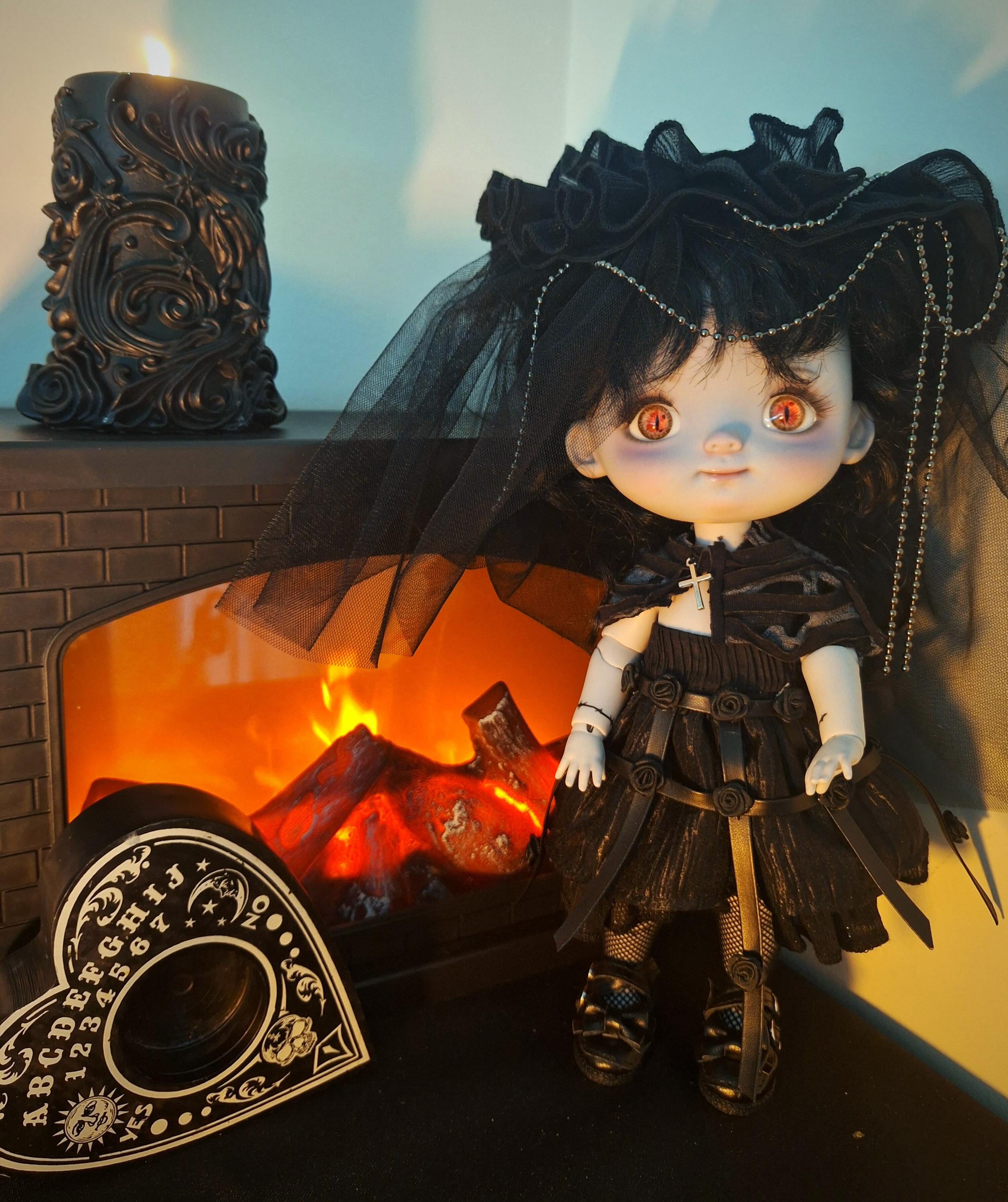 Malee-Fire Witch-Temper-Fiesty-Protection-Haunted doll-Hauntedluna333