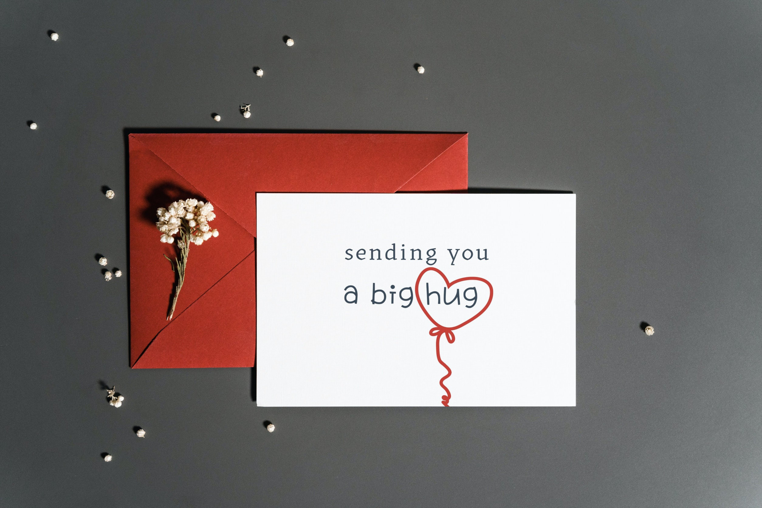 Sending You A Big Hug Printable Card, Ready to Print Selfcare Gift Box ...