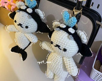 Polcasan GMM Mascot Keychain: Crochet Handmade GMMTV Amigurumi