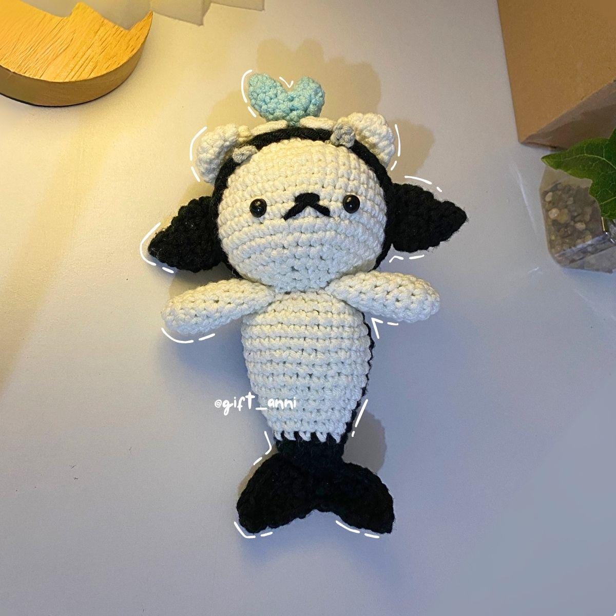 Polcasan GMM Mascot Keychain: Crochet Handmade GMMTV Amigurumi