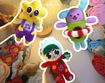 Oh Ae Crochet Keychain – Kengnamping Mascot, Boy Love Fan Gift