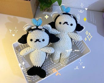 Polcasan GMM Mascot Keychain: Crochet Handmade GMMTV Amigurumi