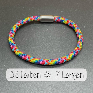 maritime sailing rope bracelet | 6mm | personalized engraving | Bracelet man woman surfer partner friendship gift birthday farewell