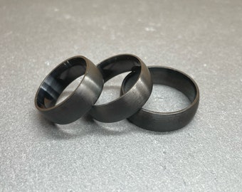 breiter, matter Ring | Edelstahl | personalisierte Gravur | Schmuck Frau Mann | unisex | Geschenk Valentinstag Geburtstag | Partnerring