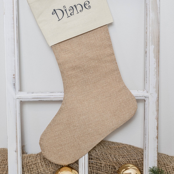 Personalisiert Boho Nikolausstiefel Weihnachtsstrumpf Geschenk