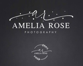 Premade Signature Logo Signature Logo Signature Fotografie Logo Stempel logo Blogger Logo Kalligrafie Handgeschreven Logo Realtor| Initialen