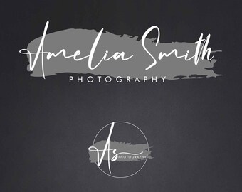 Premade Signature Logo Signature Logo Signature Fotografie Logo Stempel logo Blogger Logo Kalligrafie Handgeschreven Logo Realtor| Initialen