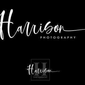 Premade Signature Logo Signature Logo Signature Photography Logo Stamp logo Blogger Logo Calligraphy Handwritten Logo Realtor|Initials