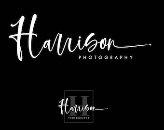 Premade Signature Logo Signature Logo Signature Fotografie Logo Stempel logo Blogger Logo Kalligrafie Handgeschreven Logo Realtor| Initialen