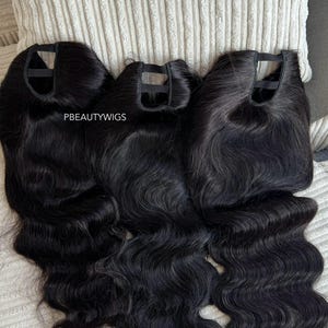 Peruka z włosów ludzkich U Part 26 cali Body Wave Brazylijska Peruka z włosów ludzkich U Part Glueless Premium Hair Human Wig