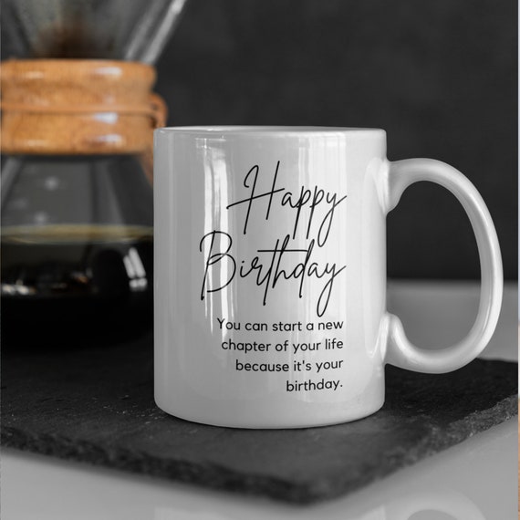 Happy Birthday Mug Birthday Wishes Birthday Gift Birthday Mugs