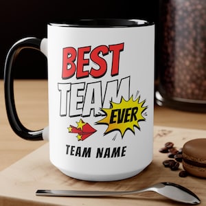 Coworker Christmas Gift, Employee Christmas Gifts, Employee Appreciation Gifts, Best Team Gifts, Thank You Gift, Best Team ever custom Mugs
