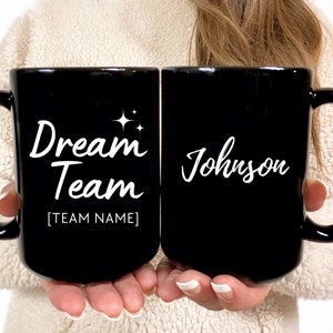 Coworker Christmas Gift, Employee Christmas Gifts, Employee Appreciation Gifts, Dream Team Mugs, Thank You Gift, For Friends Neighbors Team
