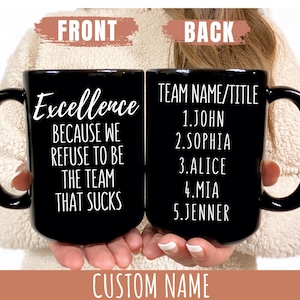 Employee Appreciation Gifts, Dream Team Mugs, Thank You Gift, For Friends Neighbors Team,Coworker Christmas Gift, Employee Christmas Gifts,