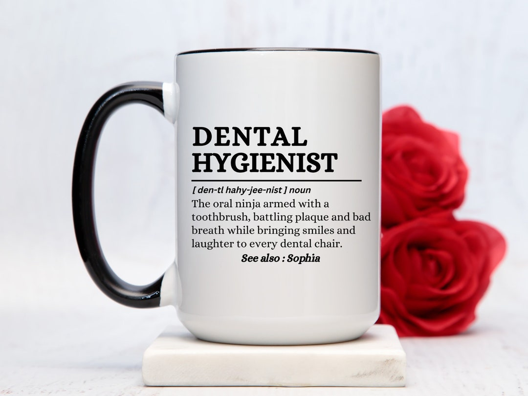 Dental Hygienist Definition Mug, Dental Hygiene Gifts, Dental Assistant