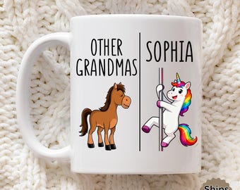 Funny Grandma Mug, Other Grandma Unicorn Mug, Best Grandma Ever Cup, Grandma Birthday Gift, Gift for Grandma, Nana Mug, Grandma Christmas