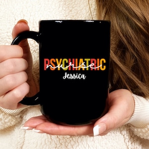 Personalized Psych NP Cup Custom Psychiatric Psych Nurse for Her Nurse Practitioner Cup PMHNP Gift Psychiatric Nurse Practitioner Travel Mug