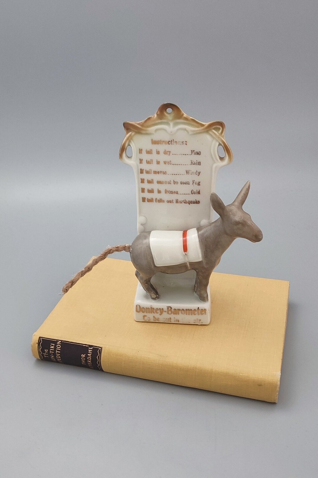 Donkey Barometer / Vase or Desk Pen Organizer / 16 Cm High. Etsy UK