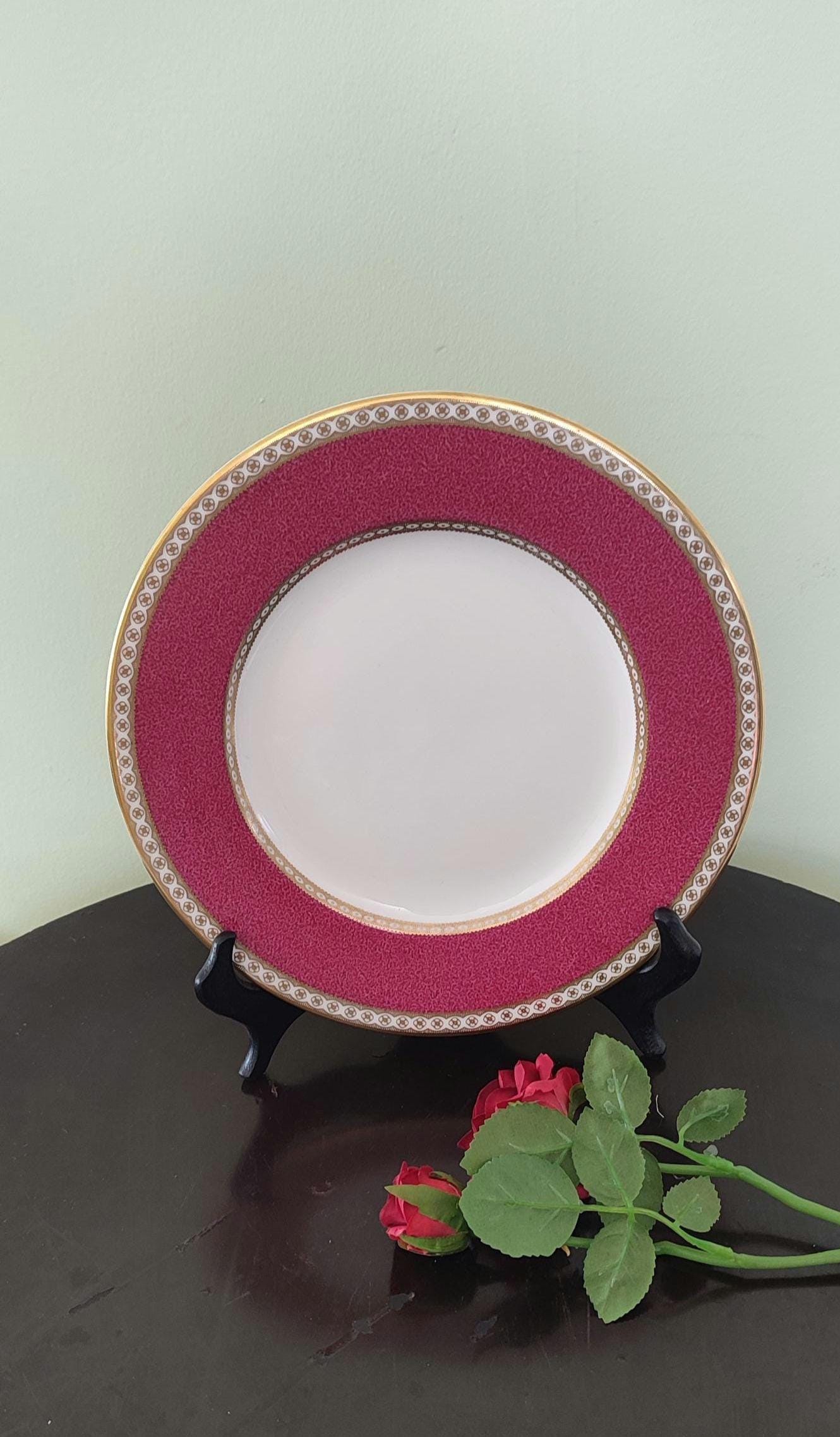 Wedgwood Ulander Powder Ruby W1813 - Replacement Salad Plate 9