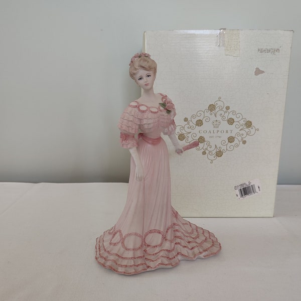 Coalport figurine Age of Elegance collection / Society Reception / Original box.