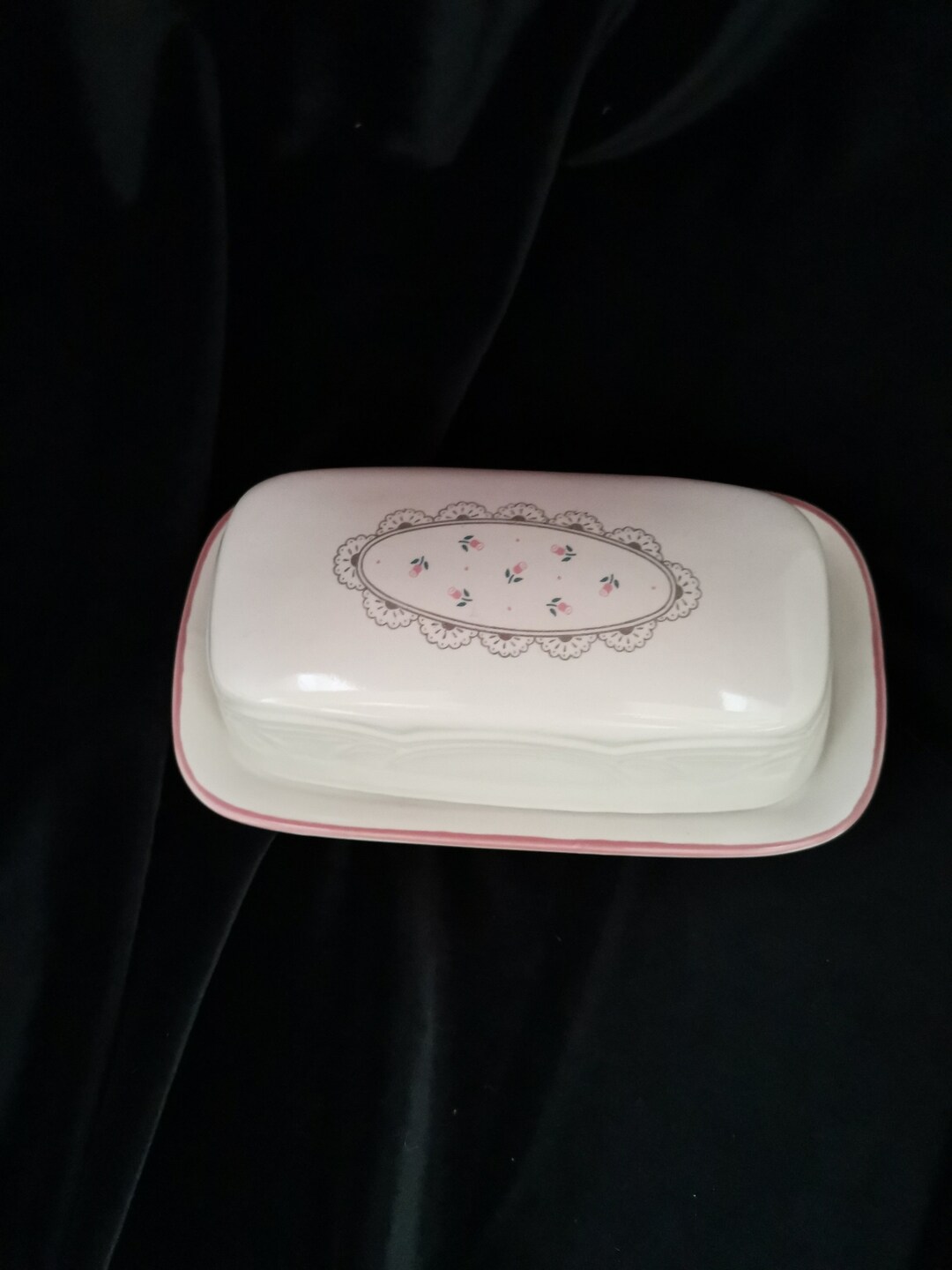 Victoriana Japanese Butter Dish 1988 Etsy UK