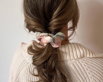 SCRUNCHIE / Vintage Hermès / 100% Seide / Haargummi / Haaraccessoire / Damen / Haarschmuck / Haarband