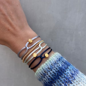 ARMBAND SMILEY / Goud / Pastel / Denim / Jeans / Hanger / Charme / Kleurrijk / Dames / Lucky Charm