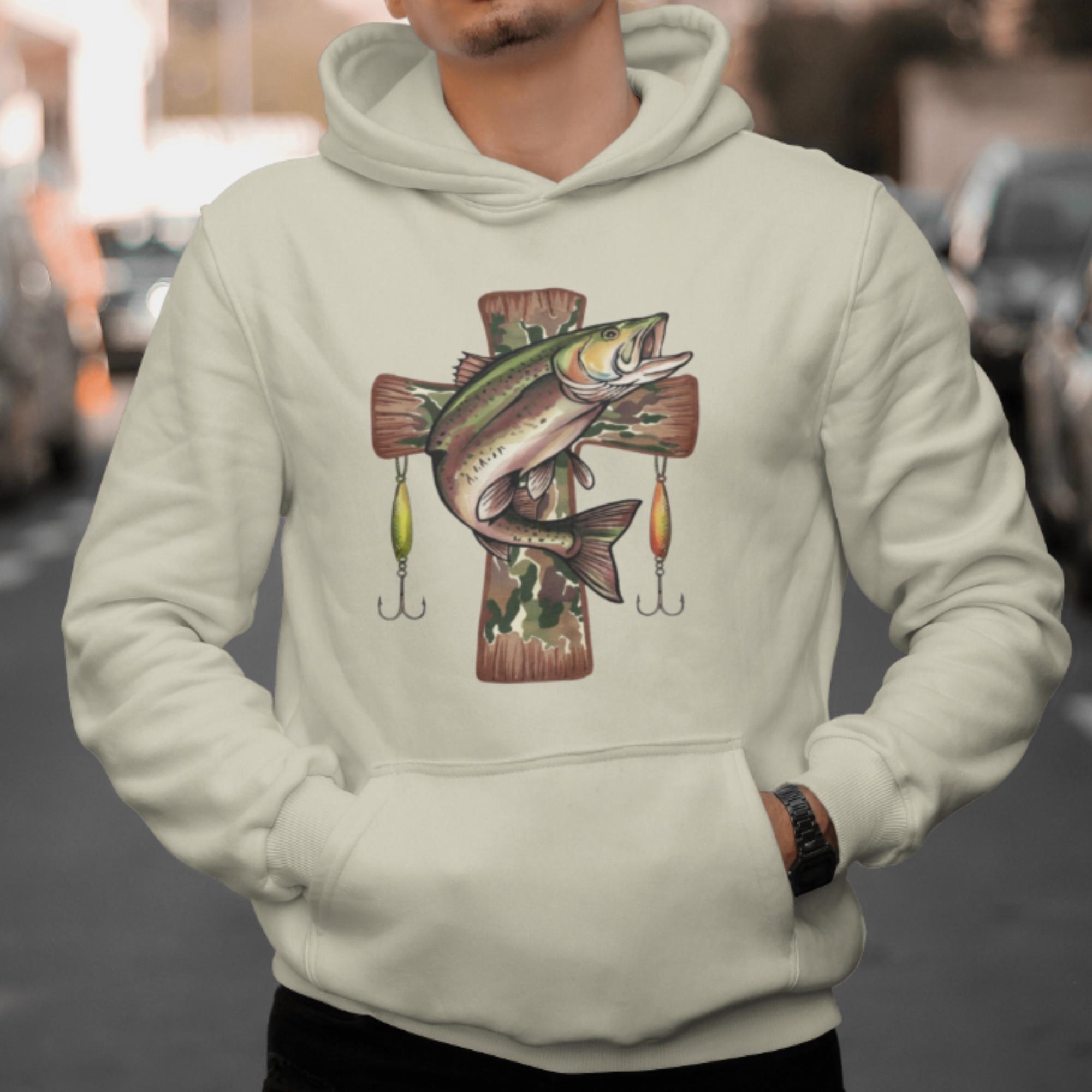 Camo Cross Fishing PNG: Christian Fishers of Men (digital Download) - Etsy