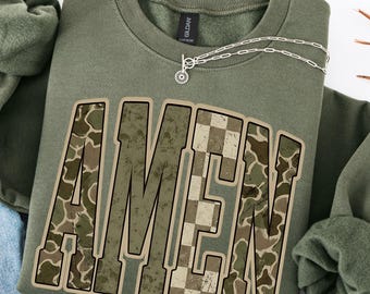 Amen PNG Camo Christian PNG Faith Png Christian Sublimation Design Christian Shirt Png Tshirt Png