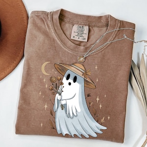 Fall Ghost PNG Halloween Boho Ghost PNG Boho Floral Fall Png Halloween PNG Fall Png Autumn Vibes Png Spooky Season Png