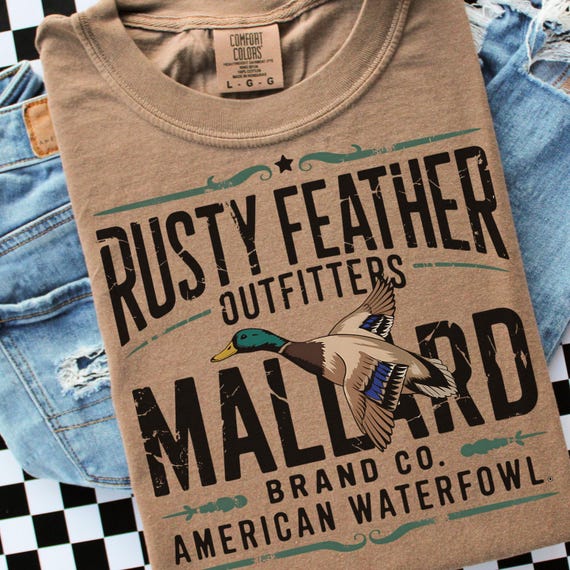 Retro Mallard Duck PNG Duck Hunting PNG Hunting Sublimation Duck Hunter Png Hunting Season Png Fall Duck Png