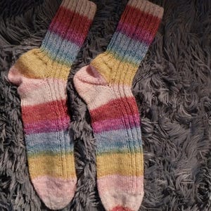 Hand-knitted socks size 36/37 (84)