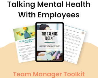 Mentales-Gesundheit-Leader-Toolkit: Vorlagen für Mitarbeiterdiskussionen